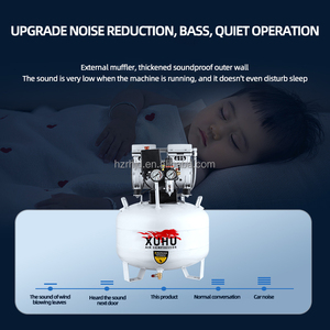 เครื่องอัดอากาศสำหรับทันตกรรม 220V 60Hz 600W/780W มอเตอร์แบบลูกสูบ ระบายความร้อนด้วยอากาศ เงียบพิเศษ - Product Image 3