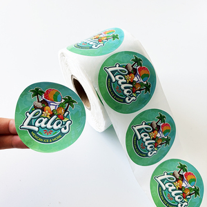 Etiquetas Adhesivas <span class=keywords><strong>de</strong></span> Vinilo Impermeables con Logotipo Personalizado al Mejor Precio, Etiquetas en Rollo Laminadas Brillantes y Mate para Uso en Embalaje - Product Image 5
