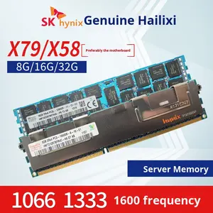 Hynix Micron <strong>8G</strong>/16G <strong>DDR3</strong> 1866/1600/1333 2.5GHz REG ECC Server Memory for X79/X99 Motherboards Used - Product Image 3