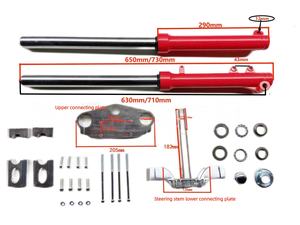 Amortisseur avant de moto tout-terrain, adapté aux modifications de suspension Apollo pour petites/moyennes/grandes motos de course, amortisseur avant inversé - Product Image 6