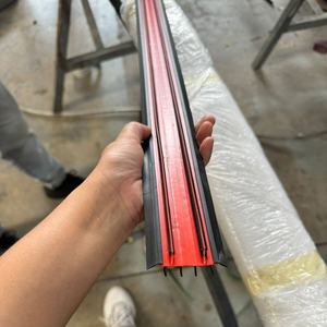 Accessoire de porte d'entrée avant en fer forgé bouton en verre charnière panneau d'installation bouchon loquet piste - Product Image 2