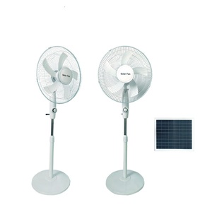 Batería recargable DC refrigeración energía solar 16 pulgadas ventiladores de soporte con CE para el hogar sótano piso interior pedetal al aire libre - Product Image 6