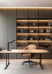Escritorio Flotante <span class=keywords><strong>de</strong></span> Pared, Delgado y Minimalista, con Gabinetes <span class=keywords><strong>de</strong></span> Cierre Suave para Apartamentos Pequeños, Estudios u Oficinas en Esquina - Product Image 2