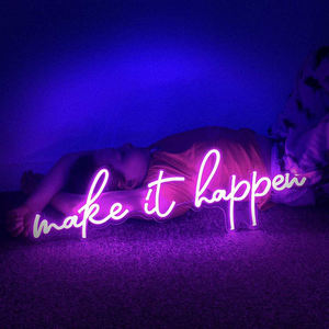 Insegna al Neon RGB Personalizzata con Lettere e Parole per Matrimoni, Pubblicità e Decorazioni Aziendali con Effetti Luminosi - Product Image 1