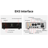 SHANLING EH3 MQA bureau DAC AMP Streamer amplificateur casque ES9039SPRO 4 * OPA1612 XU316USB puce Hi-Res Audio DSD512 PCM768 BT