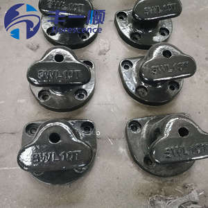 FLORESCENCE Borne d'amarrage en fonte et acier à tête en T pour amarrage de bateaux Noir 60 tonnes 5T 20T 30T - Product Image 5
