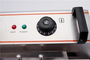 Nồi chiên sâu điện công nghiệp bằng thép không gỉ 30L, một ngăn, dùng cho nhà hàng, chiên bánh rán - Product Image 6