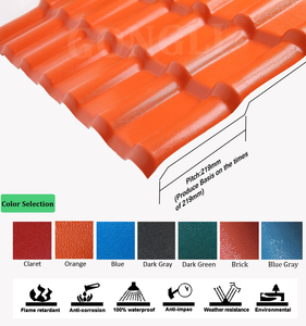 Panneaux de <span class=keywords><strong>toiture</strong></span> en résine synthétique de bambou isolés, feuilles de <span class=keywords><strong>toiture</strong></span> en PVC/ASAPVC pour l'utilisation en appartement et en parc - Product Image 5