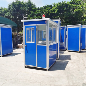 Di động cabin bảo vệ an ninh kiosk không thấm nước Sentry hộp gian hàng cho ngoài trời tạm thời Tiny nhà văn phòng - Product Image 1