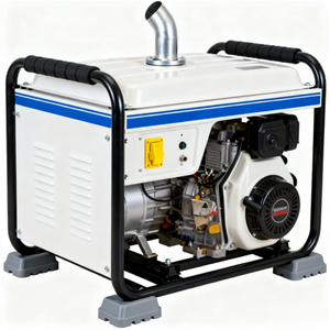 Generador Portátil de 2-8KW para Uso con Viento/Agua, IP54, 24V-1140V, Monofásico/Trifásico, Modelo QPHOND PMG, Bajo Consumo - Product Image 3