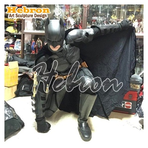 Serin cadılar bayramı demir kostüm mans gerçek satılık özelleştirilmiş robot takım cosplay batmans kostüm suit yetişkin