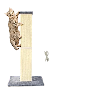 Kangdarpet tiang penggaruk kucing pasang dinding untuk anak kucing dewasa, bantalan garuk kucing Sisal, penggaruk untuk kesehatan kucing - Product Image 5