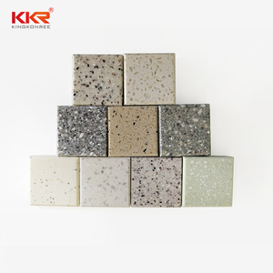 Losa de hoja de superficie sólida de grano acrílico de piedra de resina modificada para encimera - Product Image 3