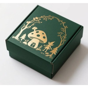 Fashion <b>black</b> leather paper rectangular paper <b>gift</b> perfume <b>box</b>, can be customized - Product Image 5