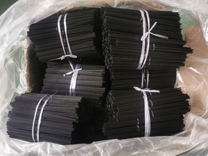 Stick <span class=keywords><strong>diffusore</strong></span> di Reed in fibra nera aromatico per la casa - Product Image 5