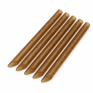 2026 Popular Inside Dimension 5-13mm <b>Coffee</b> Ground Disposable Biodegradable Drinking Straws Straight Straw With Slanted Mouth - Product Image 4