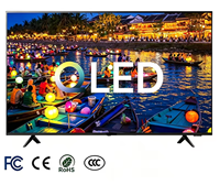 Süper Sıcak Fırsat Çerçevesiz 4K Full HD LED TV Android Akıllı Televizyon 50 55 65 75 85 98 İnç HDR Düz Ekran USB AV Ev Otel İçin