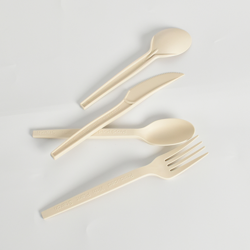 YES OK Disposable Cutlery Set - Biodegradable Knife Fork Spoon - Shanghai Yes Ok New Material Techno
