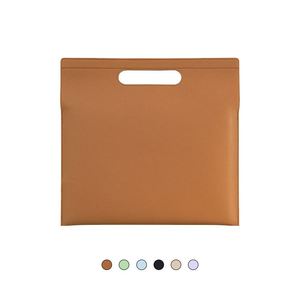 Portafolio de Cuero PU para Documentos, para Hombres y Mujeres, con Asa, para la Oficina, la Escuela y Negocios, Venta al por Mayor 2025 - Product Image 1