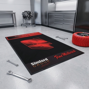 Alfombra de Entrada Personalizada de Nailon Impreso Lavable para Garaje, Nueva Alfombra de Bienvenida de Goma de Nitrilo Impresa a Color - Product Image 4