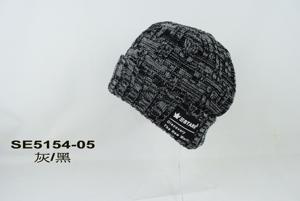 Confortable 3D brodé épaissi 100% acrylique unisexe bonnet élégant chaud Slouch bonnet en tricot à revers protecteur chapeau froid - Product Image 5