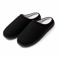 Chaussons d'intérieur personnalisés pour hommes et femmes, chaussures de maison chaudes, doublure douce, confortables, faciles à enfiler, semelle antidérapante, fabricant OEM