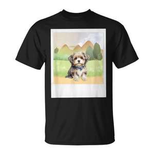 Camiseta Aquarelle Havanese Dog, el mejor amigo del hombre, regalo para amantes de las mascotas, ropa - Product Image 1