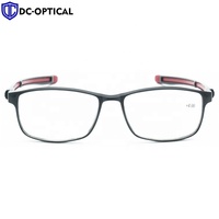 DCOPTICAL mode hommes lunettes de lecture unisexe carrées presbytes lunettes de lecture magnétiques réglables avec silicone