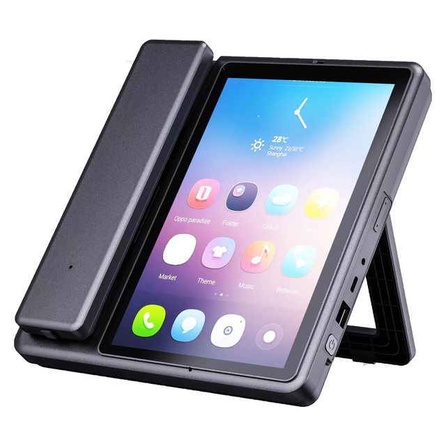 4G GSM WiFi Hotspot Smart 7-inch Video Fixed Wireless Phone Android Wall Mounted Cordless Landline Phones