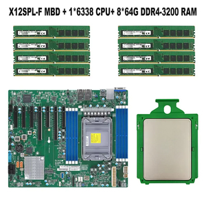 X12SPL-F มาเธอร์บอร์ด C621A 3th + 1ชิ้น6338 32C/64T ซีพียู LGA-4189 + 8ชิ้น64G หน่วยความจำ RECC RAM DDR4-3200MHZ - Product Image 2