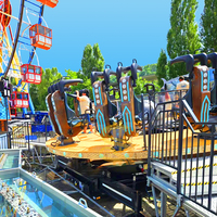 Manège à rotation lourde pour amateurs d'excitation, machine de fête foraine à sensations extrêmes