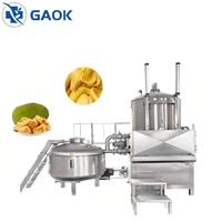 Industriële vacuümfriteuse voor fruit, groenten, champignons, zeevruchten en knapperige snacks