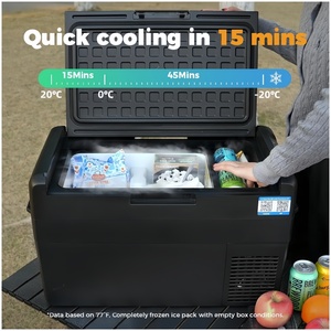 Réfrigérateur portable ICECO MCD20B 20L à compresseur, économie d'énergie, ultra silencieux, compact, pour les voyages en famille - Product Image 5