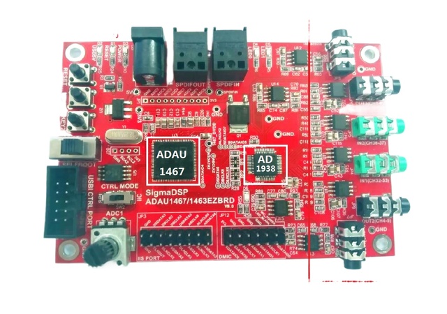 ADAU1467 development board/ADAU1463 development board
