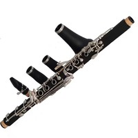 Klarnet French System G Clarinet Bakelite Nickel Plated Premium Musical Instrument