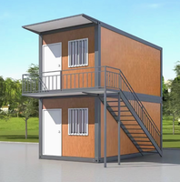 Maison préfabriquée en acier CE de 20 pieds, conteneur standard, mobile, assemblage rapide, maison mobile, conception de panneaux sandwich, maison familiale, dortoir