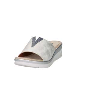 Sandales compensées Valleverde pour femme, perle, talon de 39,4 cm - Product Image 5