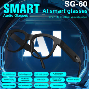 SG602025 ARAI occhiali Smart di moda indossabili con la macchina fotografica di navigazione del gioco Bluetooth conduzione dell'aria Touch impermeabile a prova di sudore - Product Image 2