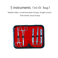 Kit de Entrenamiento de Sutura Médica, Juego de Herramientas de Práctica de Sutura de Alta Calidad para Estudiantes de Enfermería y Entrenamiento Quirúrgico