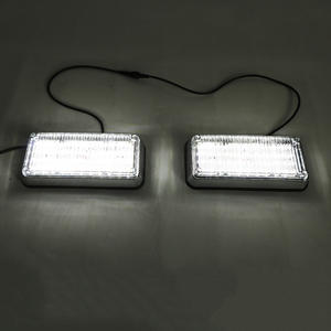 Ambulancia camión LED perímetro luz cargador emergencia advertencia lámpara estroboscópica señal intermitente luz trasera blanco claro marcador lateral Coche - Product Image 3