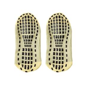 Chaussettes de football de <span class=keywords><strong>basket</strong></span>-ball de sport résistantes à l'usure, à fond jaune, antidérapantes et absorbant les chocs, pour hommes et femmes, pour <span class=keywords><strong>Amazon</strong></span> - Product Image 5