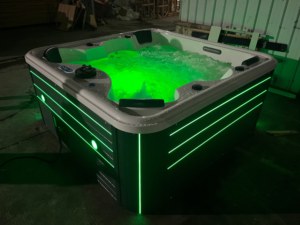 Balboa controlado acrílico Hottub Spa al aire libre, 4m Swim Spa, Spa al aire libre Masaje Hottub - Product Image 3