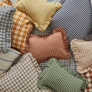 Custom Home <b>Sofa</b> Decor Solid Envelope French Linen Flax Cushion <b>Covers</b> Fringed <b>Throw</b> <b>Cover</b> <b>Covers</b> Pillowcase - Product Image 3