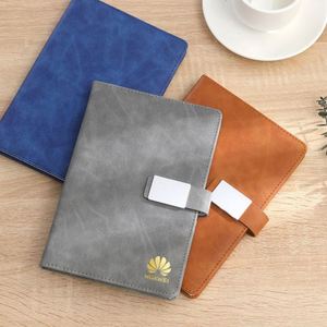 High Quality Business Office Lined Personalized Printed Loose-<b>Leaf</b> Gift Note Book Paper Cover Custom A5 Hardcover Journal - Product Image 2