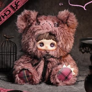 Nuovo Arrivo Ufficiale Originale Maymei Rebel Doll Serie 400% Top Toy Blind Box Bambola Grande Carina con Zaino in Peluche per Regali - Product Image 3