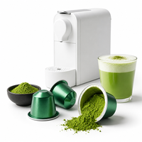 Capsules de Matcha Latte, dosettes de thé vert, machine à expresso à portion individuelle, prix de gros, en stock, faible MOQ