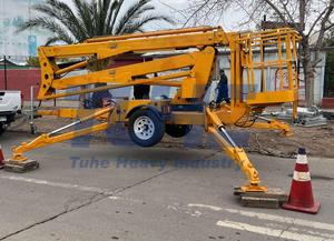 Plataforma Aérea Elevadora de Brazo Articulado de 10-20 m con Certificación CE, Elevador de Brazo Remolcable de CA/Diésel/Gasolina - Product Image 3