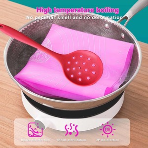 Eco-friendly Pure Silicone Pastry <b>Mat</b> Silicone Non-stick Baking <b>Mat</b> for <b>Rolling</b> Dough - Product Image 4