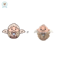 Nouvelle arrivée personnalisé mignon champignon en peluche porte-clés pendentif doux en peluche poupée fabricants