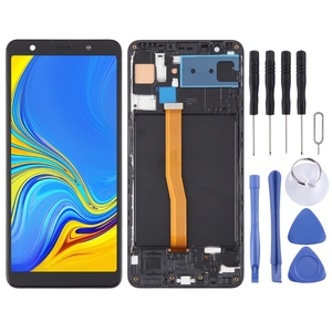 Écran LCD TFT pour <span class=keywords><strong>Samsung</strong></span> <span class=keywords><strong>Galaxy</strong></span> <span class=keywords><strong>A7</strong></span> (2018) / SM-A750F, numériseur complet avec cadre - Product Image 1